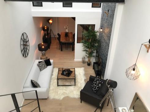 home staging loft à roubaix avant après